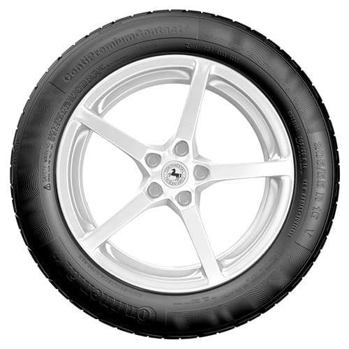 Neumaticos CONTINENTAL PREMIUMCONTACT  5 SUV225/60 R17 99V Mini Foto 3