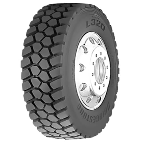 Neumaticos BRIDGESTONE   L320 12 R22.5  Mini Foto 1